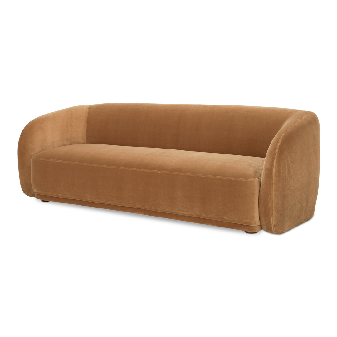 Moe's Home Collection - Faye Sofa Tan Faux Mohair - FO-1029-40 | American Home Furniture