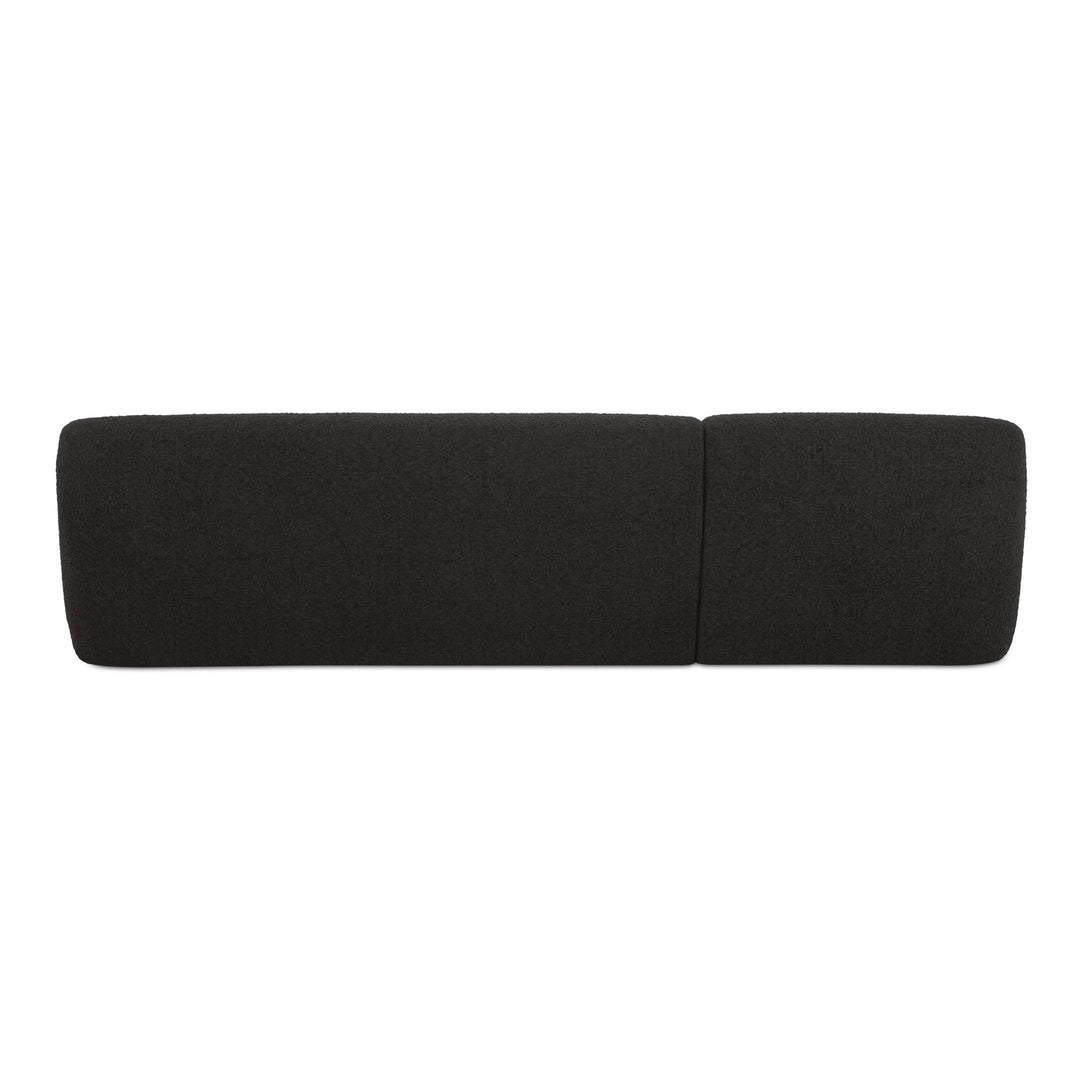 Moe's Home Collection - Faye Left Sectional Black Boucle - FO-1030-02-L-0 | American Home Furniture