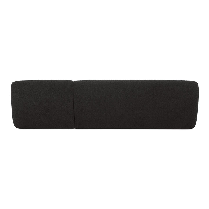 Moe's Home Collection - Faye Right Sectional Black Boucle - FO-1030-02-R-0 | American Home Furniture