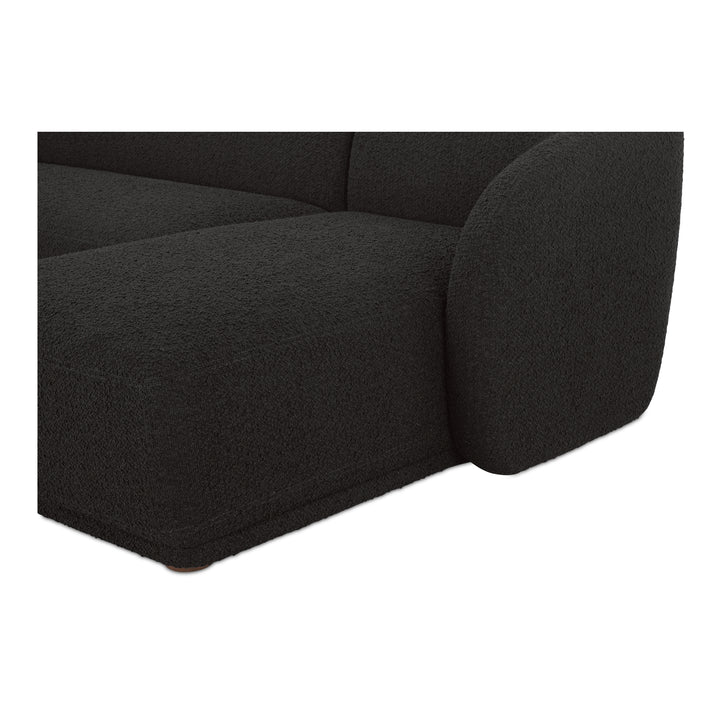 Moe's Home Collection - Faye Right Sectional Black Boucle - FO-1030-02-R-0 | American Home Furniture