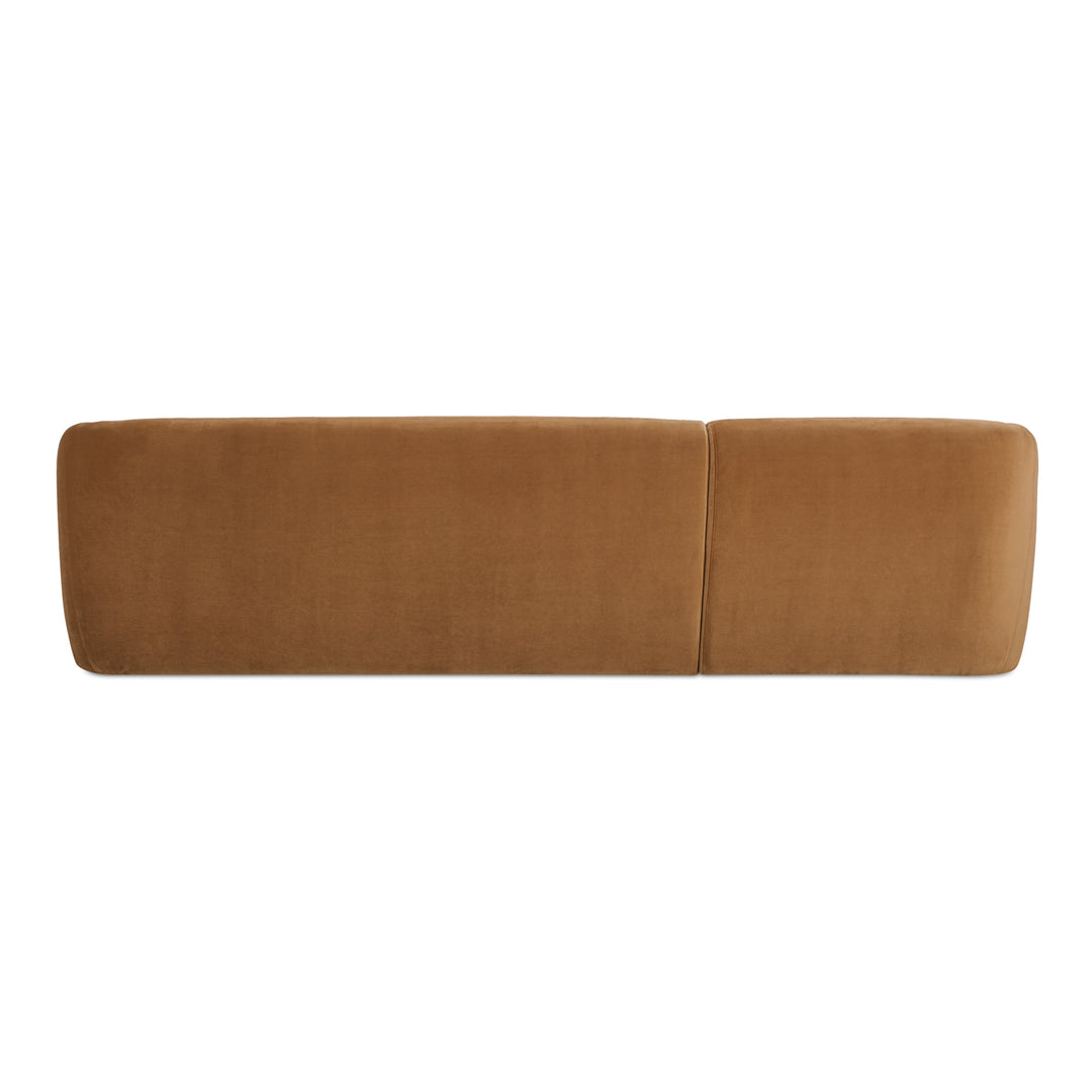 Moe's Home Collection - Faye Left Sectional Tan Faux Mohair - FO-1030-40-L-0 | American Home Furniture