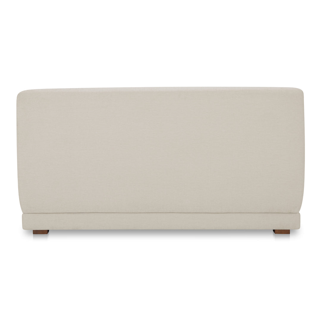 Moe's Home Collection - Fraser Wedge Slipper Chair Off White - FO-1035-05 | American Home Furniture
