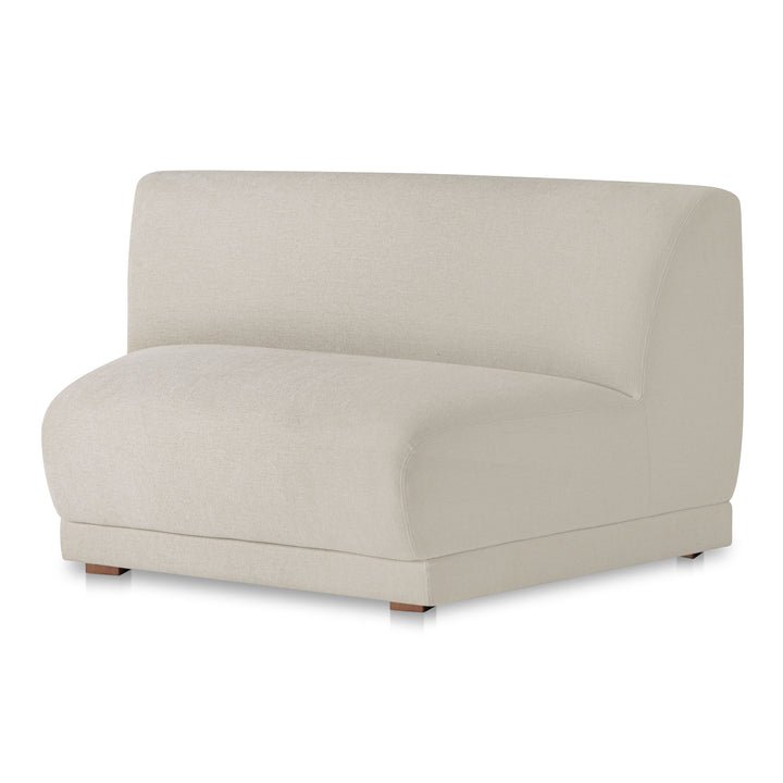 Moe's Home Collection - Fraser Wedge Slipper Chair Off White - FO-1035-05 | American Home Furniture