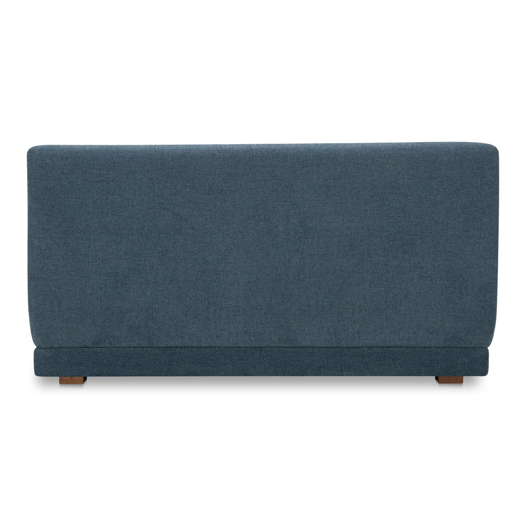 Fraser Wedge Slipper Chair Deep Blue