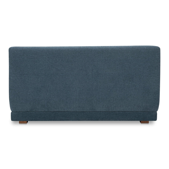 Fraser Wedge Slipper Chair Deep Blue