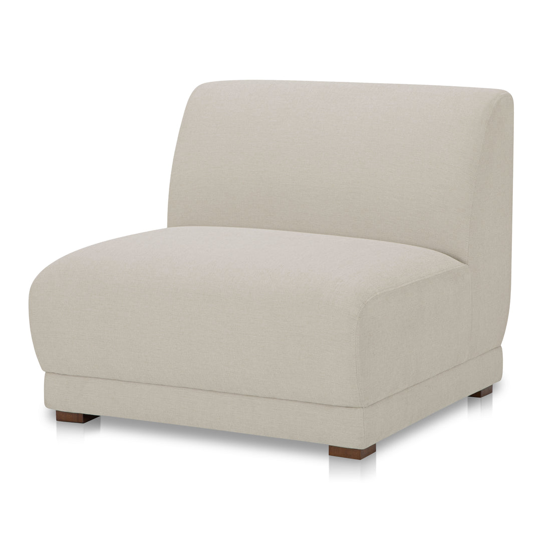 Moe's Home Collection - Fraser Slipper Chair Off White - FO-1036-05 | American Home Furniture