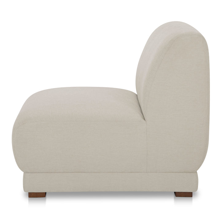 Moe's Home Collection - Fraser Slipper Chair Off White - FO-1036-05 | American Home Furniture
