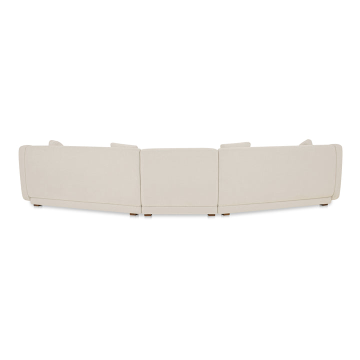 Moe's Home Collection - Fraser 3 Piece Modular Sectional with Slipper White - FO-1041-05 | American Home Furniture