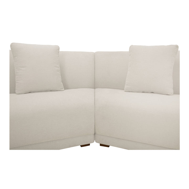 Moe's Home Collection - Fraser 3 Piece Modular Sectional with Slipper White - FO-1041-05 | American Home Furniture