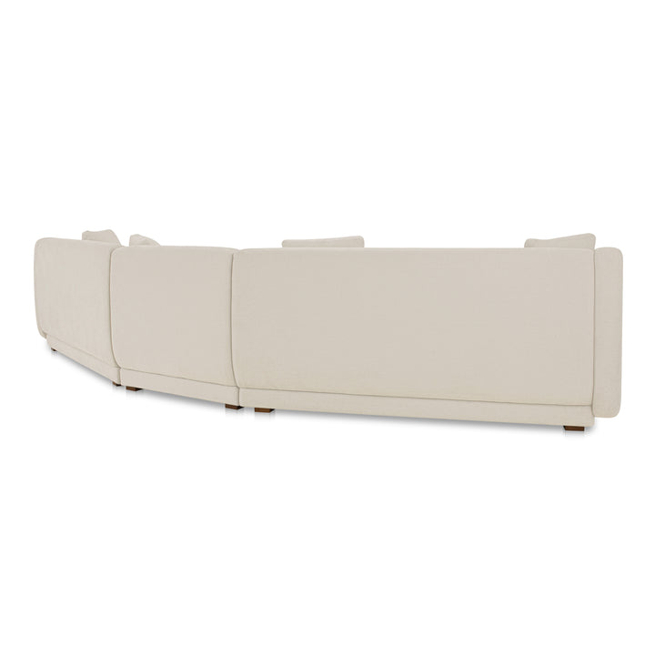 Moe's Home Collection - Fraser 3 Piece Modular Sectional with Slipper White - FO-1041-05 | American Home Furniture