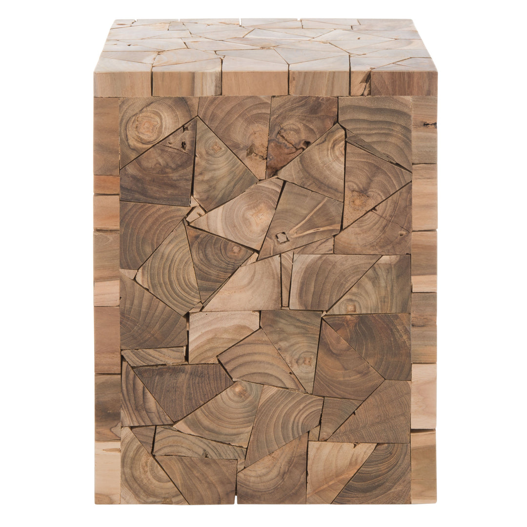 Forbes Teak Square Stool