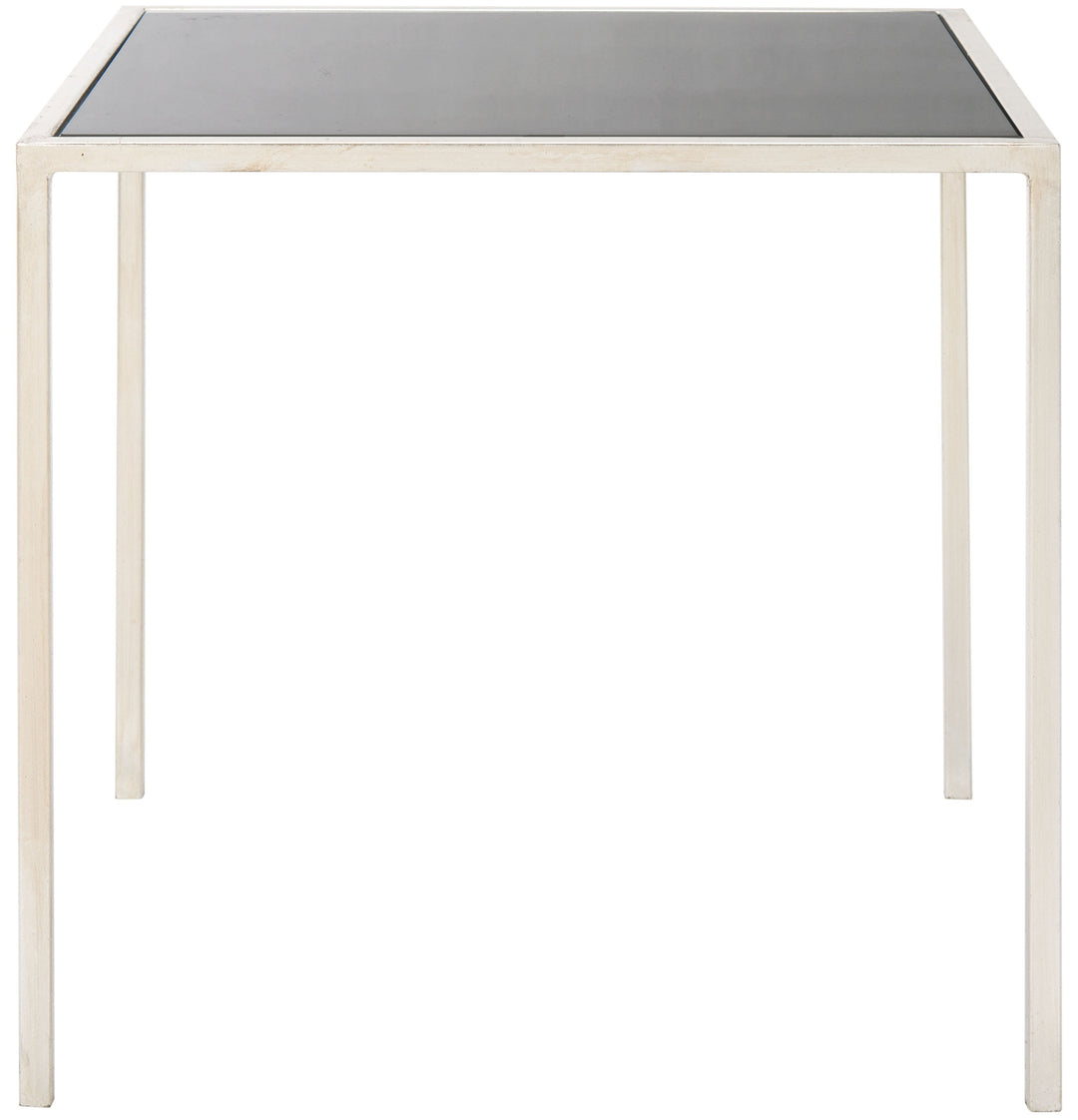 Kiley Silver Leaf Accent Table