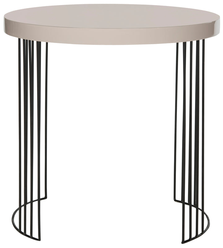 Kelly Mid Century Scandinavian Lacquer Side Table