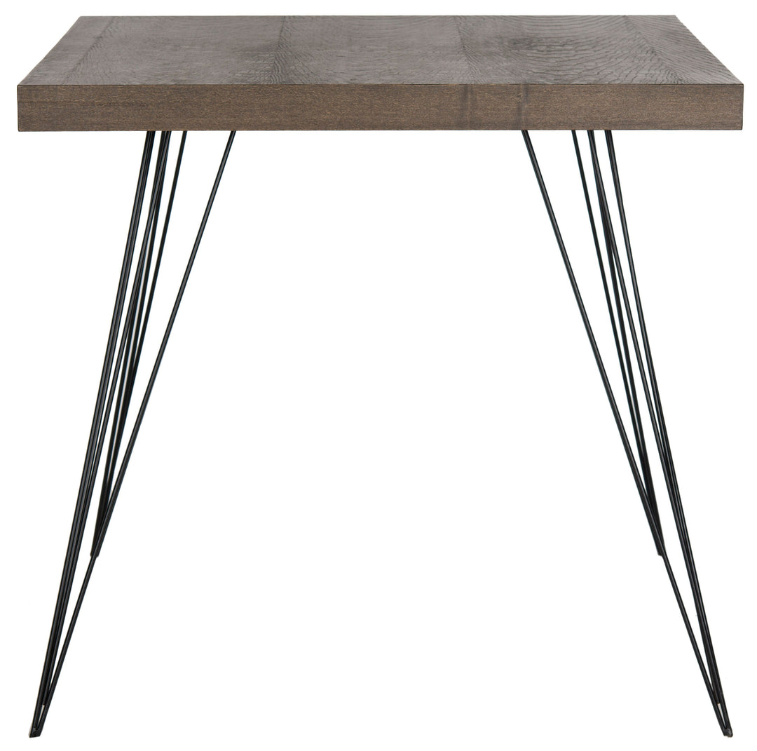 Wolcott Retro Mid Century Square Accent Table