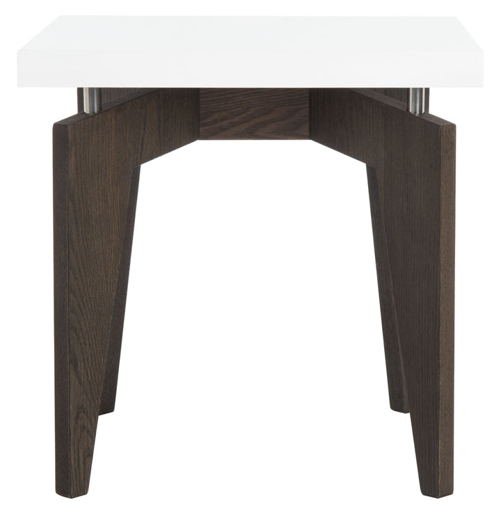 Josef Retro Lacquer Floating Top Lacquer End Table