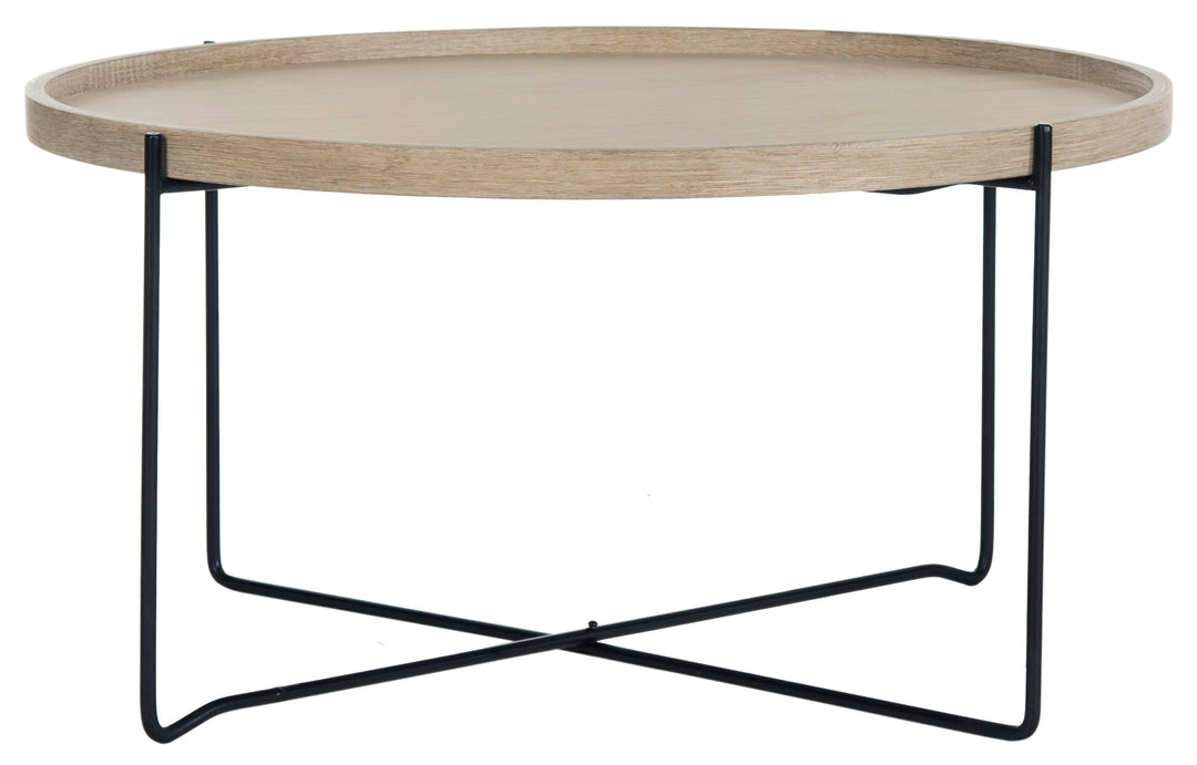 Auden Retro Mid Century Wood Accent Table