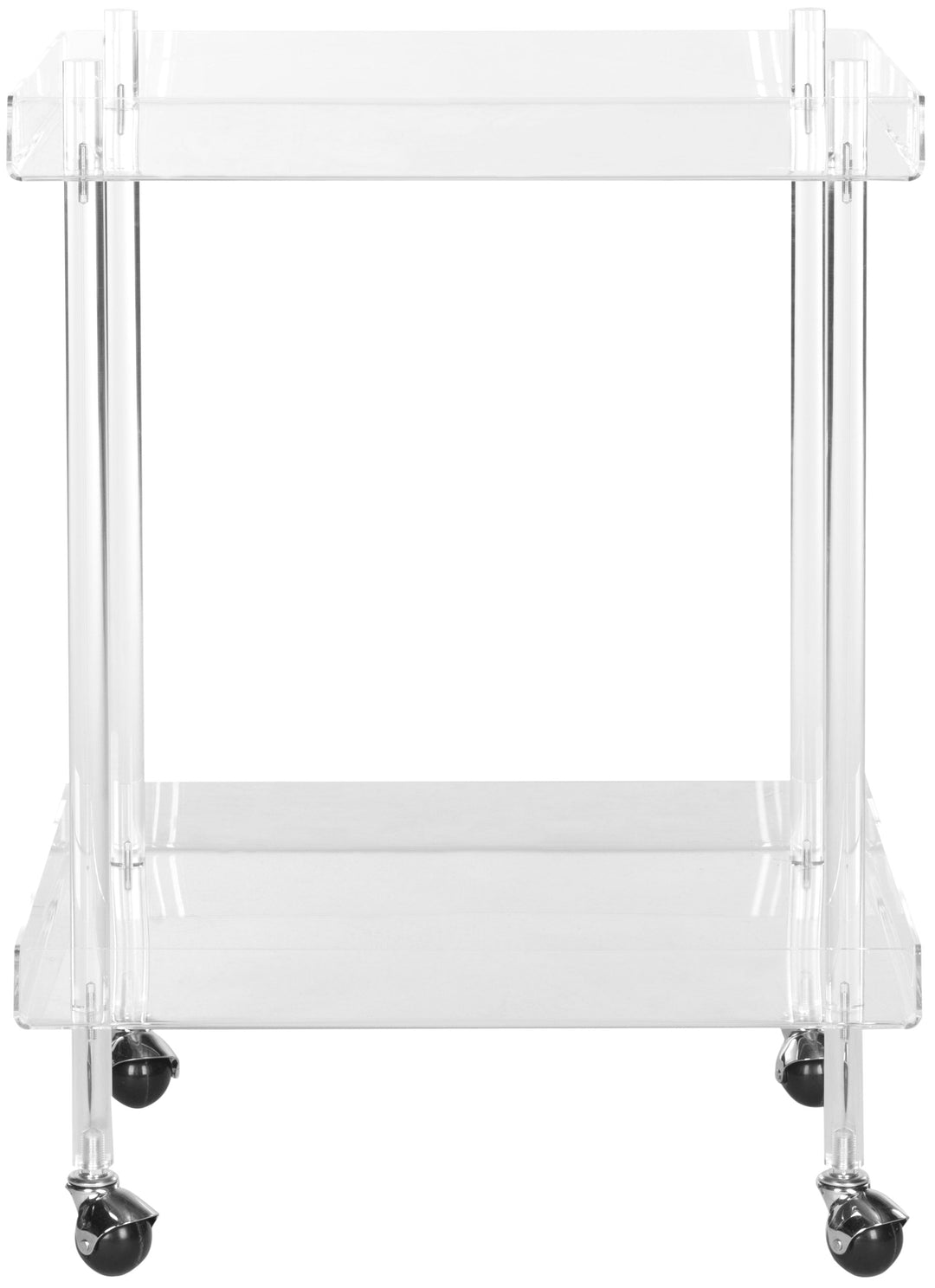 Healy Acrylic Kitchen Cart