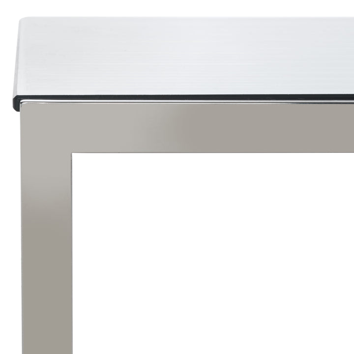 American Home Furniture Safavieh Couture Shirlee Glass And Metal Desk