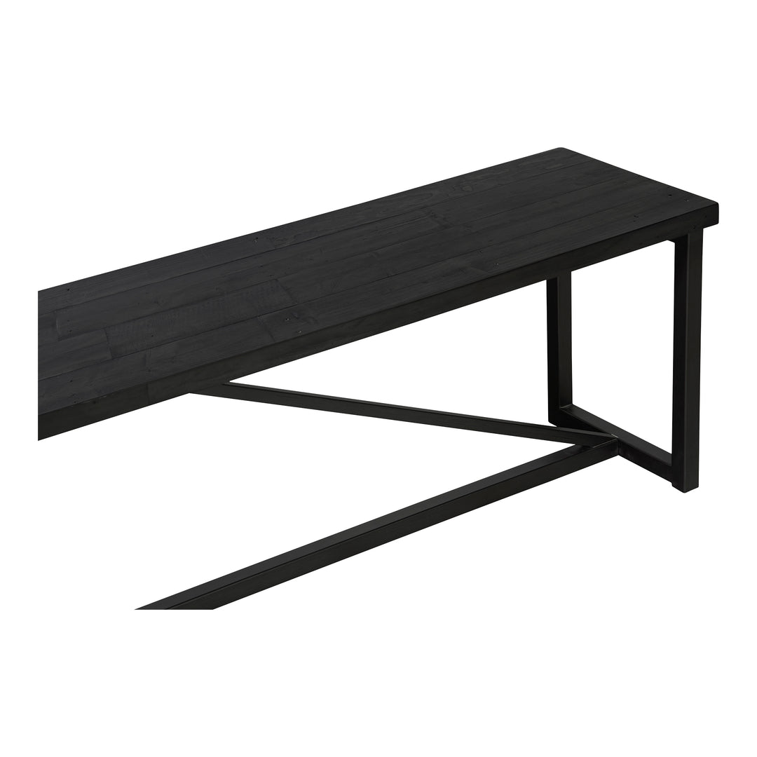 Moe's Home Collection - Sierra Bench Black - FR-1018-02 | American Home Furniture
