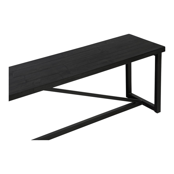 Moe's Home Collection - Sierra Bench Black - FR-1018-02 | American Home Furniture