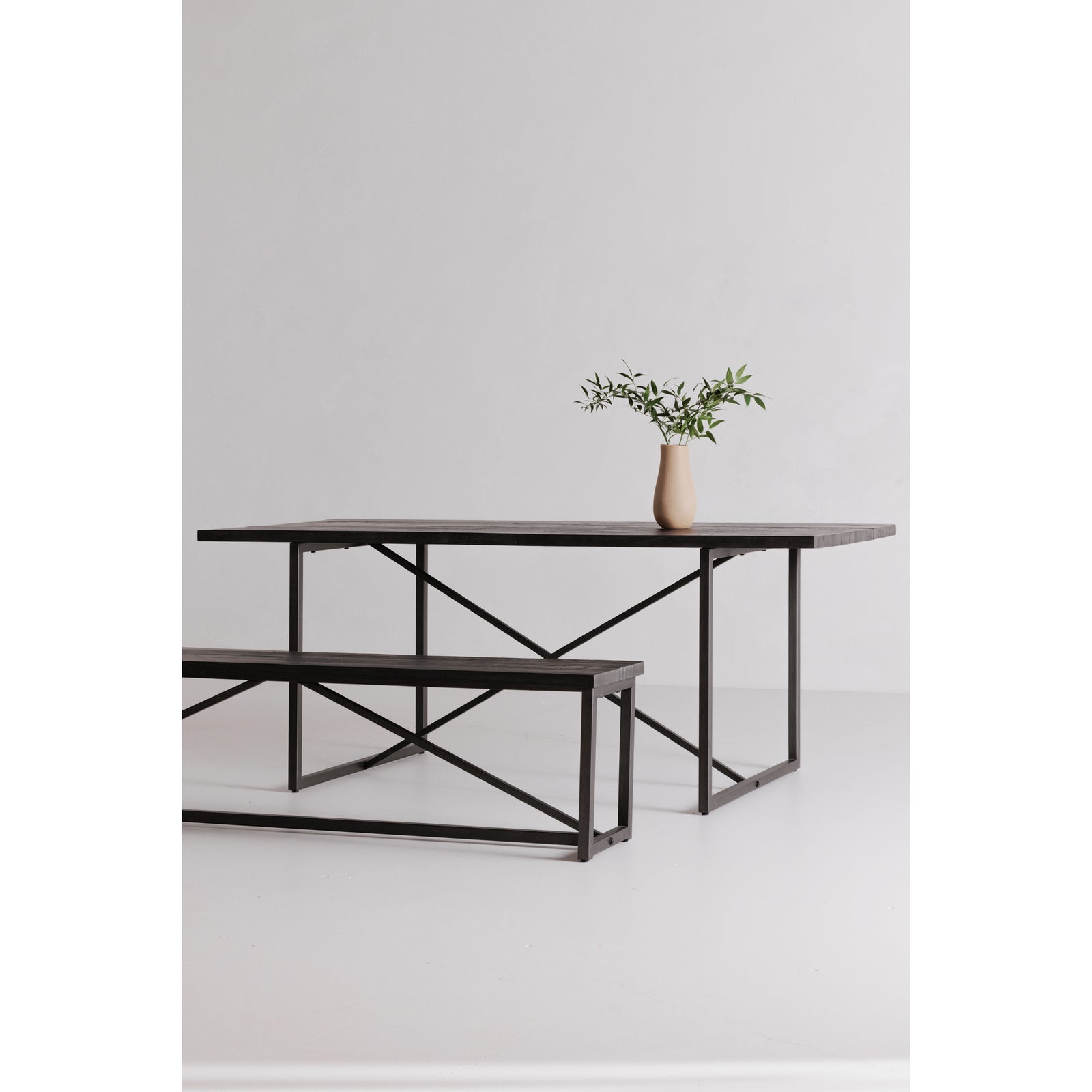 Moe's Home Collection - Sierra Bench Black - FR-1018-02 | American Home Furniture