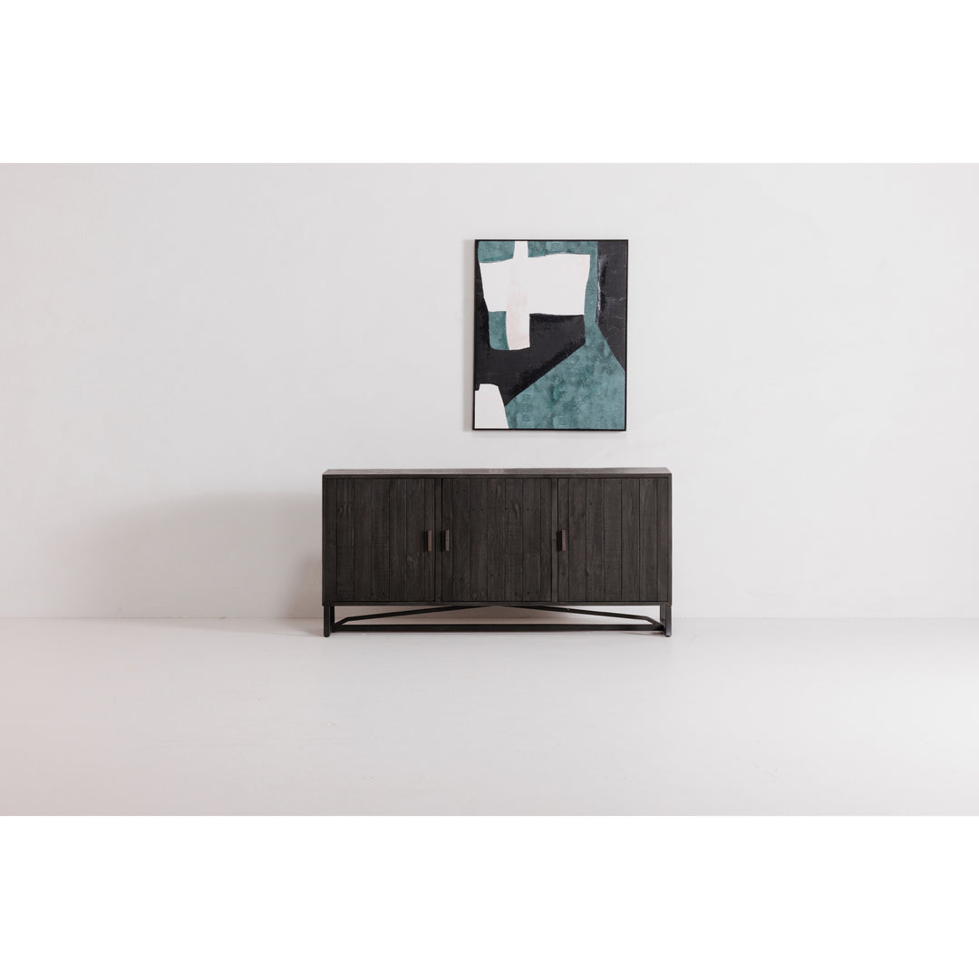 Moe's Home Collection - Sierra Sideboard Black - FR-1019-02 | American Home Furniture