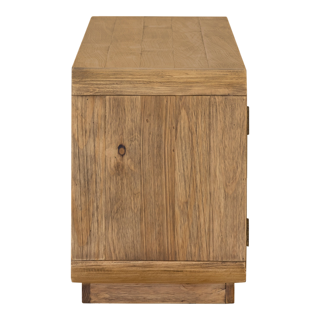 Moe's Home Collection - Monterey Media Cabinet Rustic Blonde - FR-1027-21 | American Home Furniture