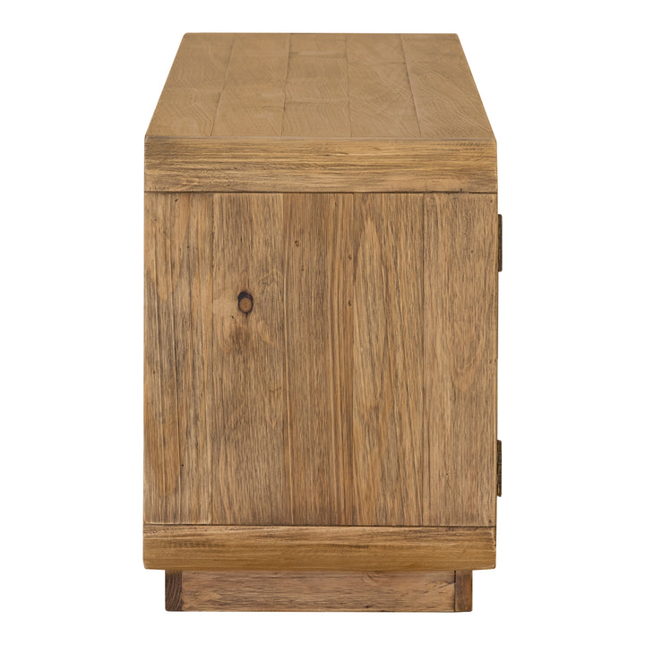 Moe's Home Collection - Monterey Media Cabinet Rustic Blonde - FR-1027-21 | American Home Furniture