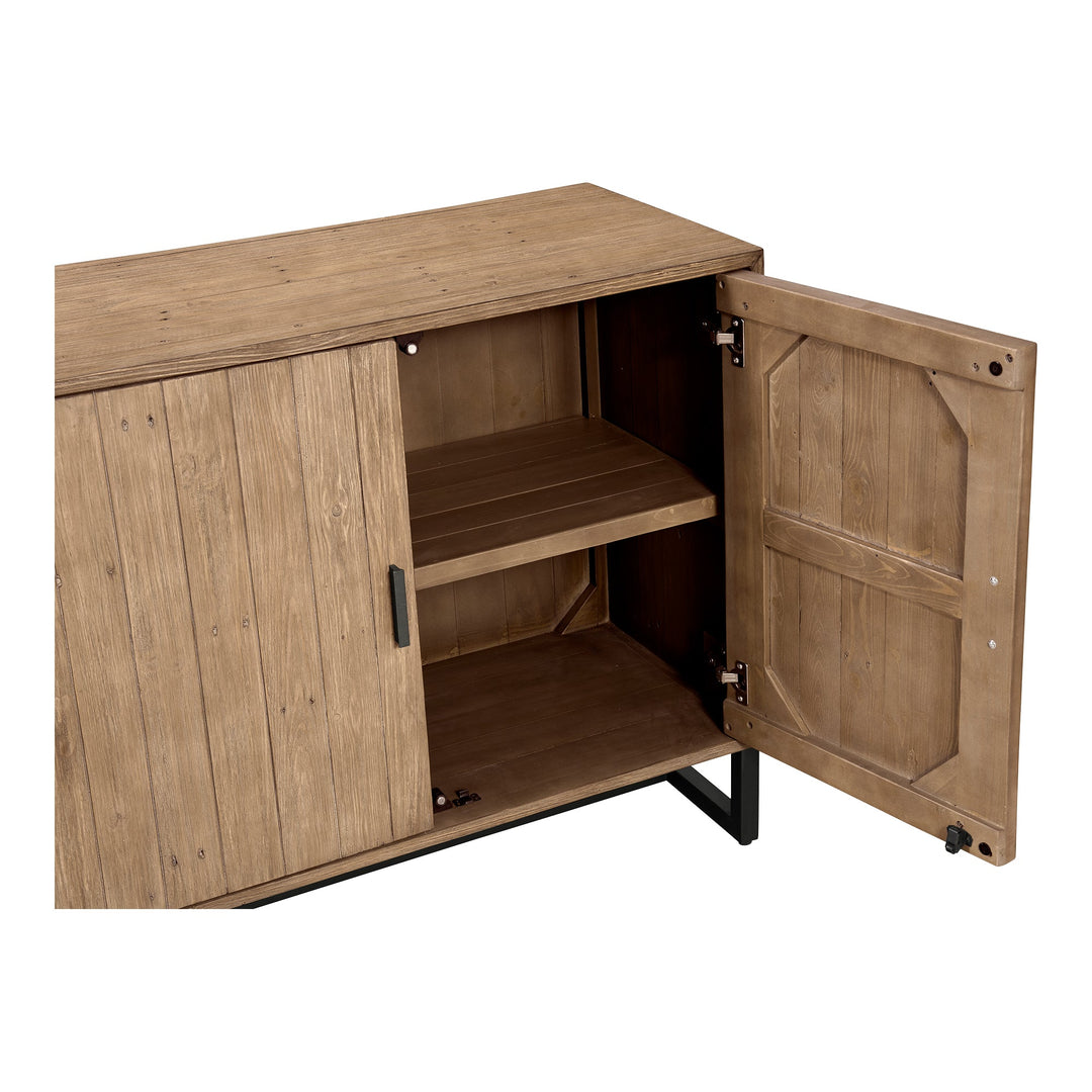 Sierra 2 Door Cabinet Natural