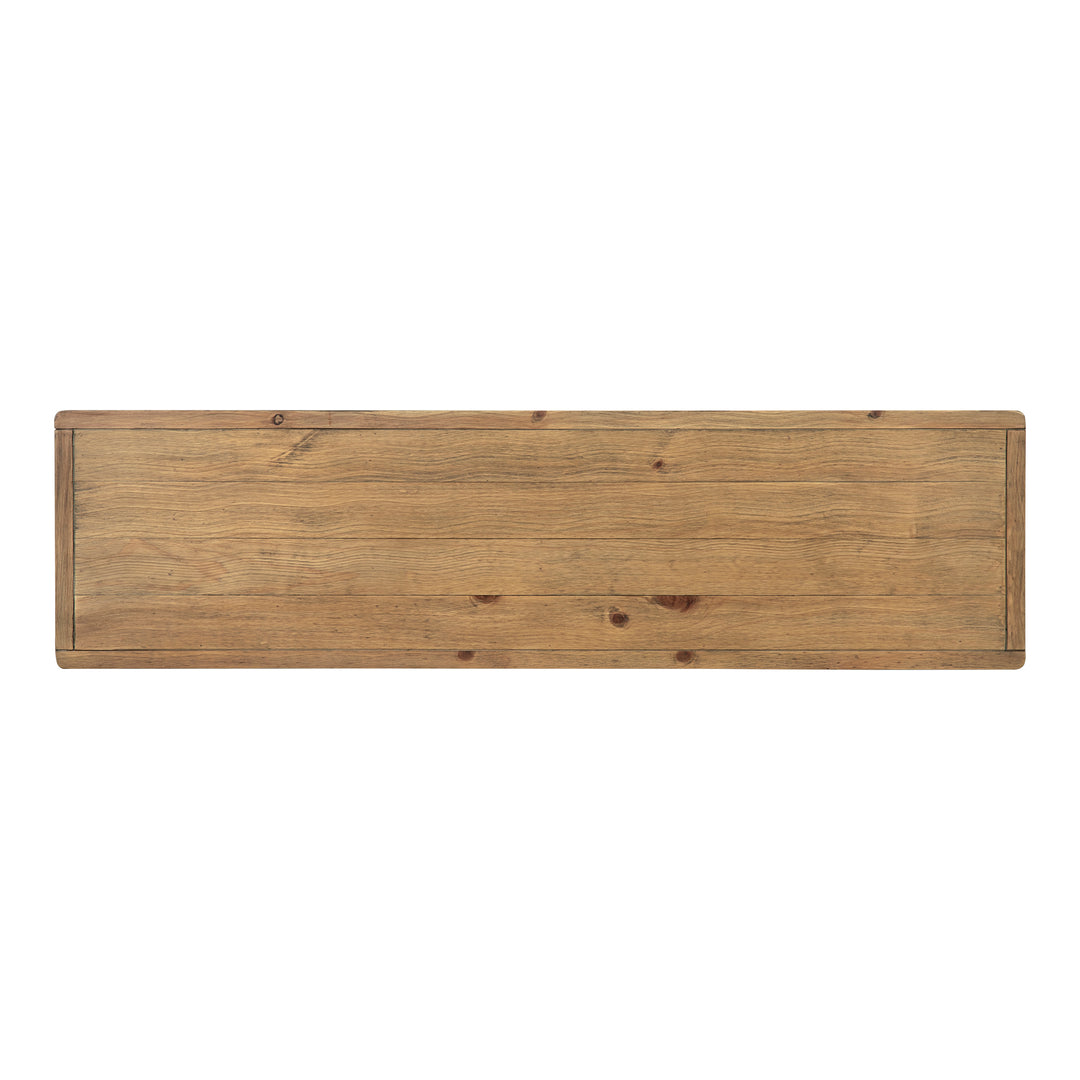 Moe's Home Collection - Monterey Console Table Rustic Blonde - FR-1037-21 | American Home Furniture