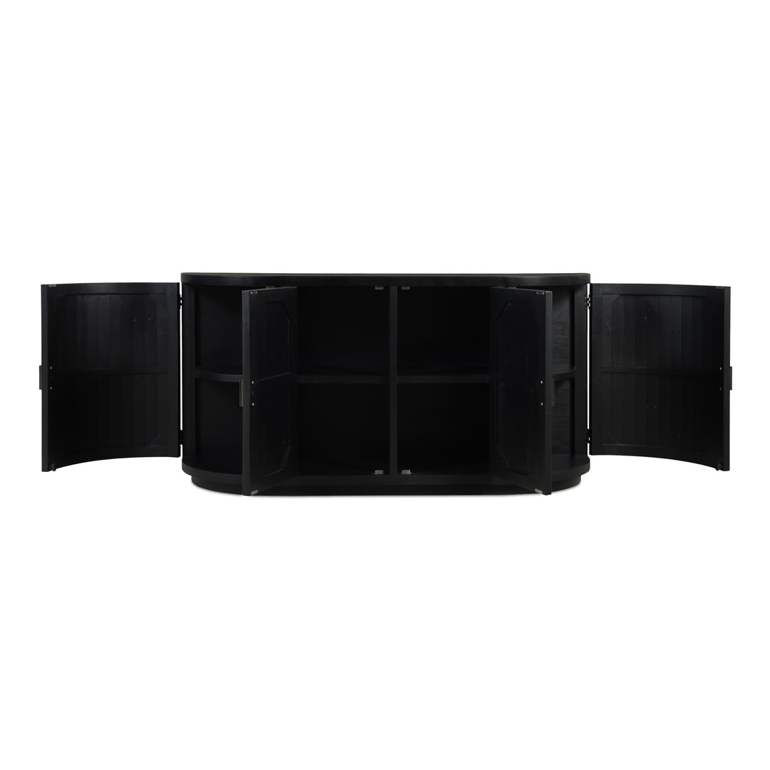 Moe's Home Collection - Nicola Sideboard Black - FR-1044-02 | American Home Furniture