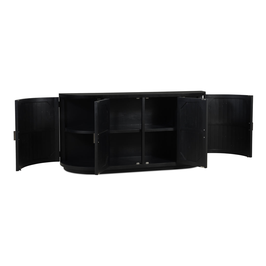 Moe's Home Collection - Nicola Sideboard Black - FR-1044-02 | American Home Furniture