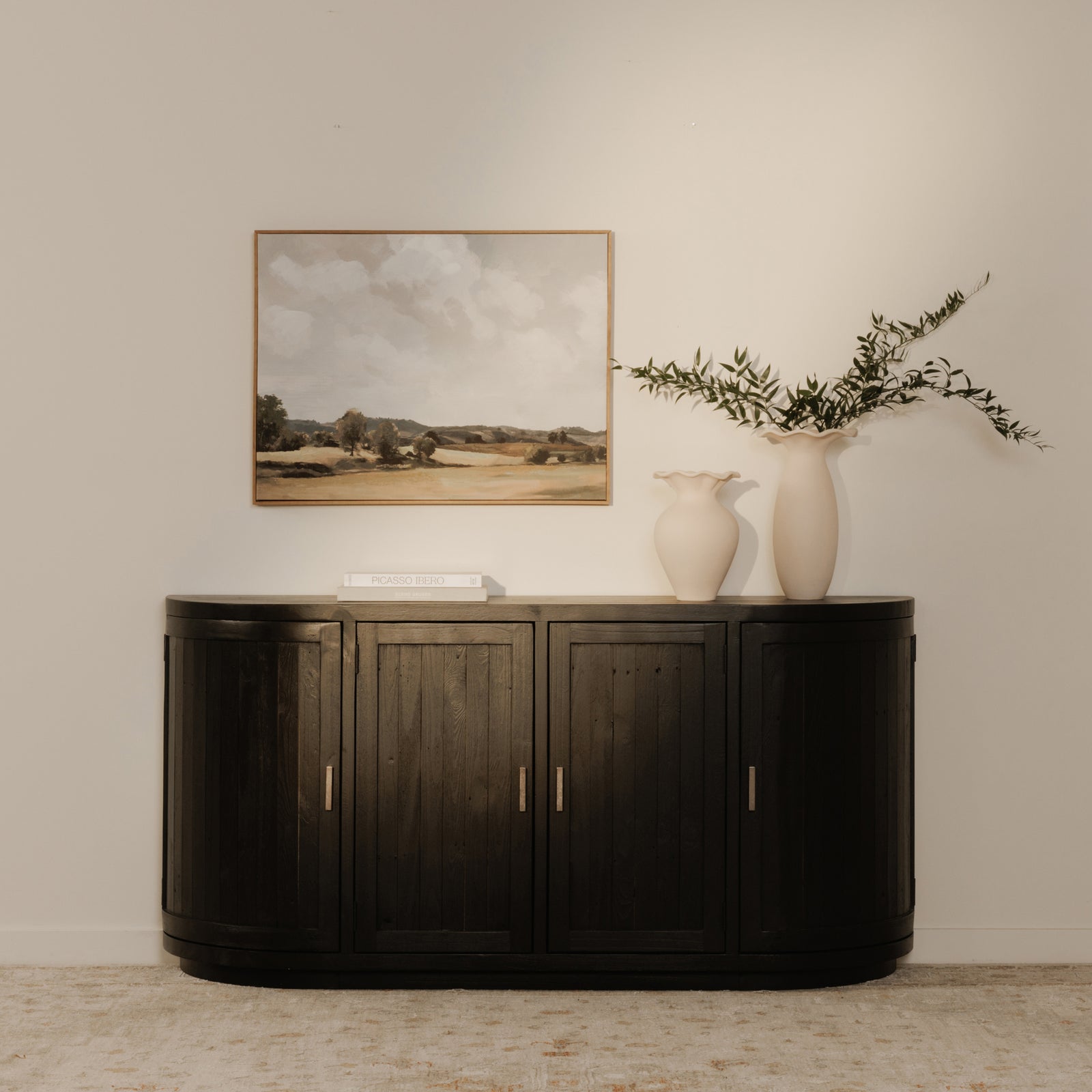 Moe's Home Collection - Nicola Sideboard Black - FR-1044-02 | American Home Furniture