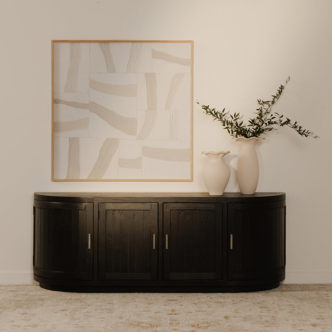 Moe's Home Collection - Nicola Media Cabinet Black - FR-1045-02 | American Home Furniture
