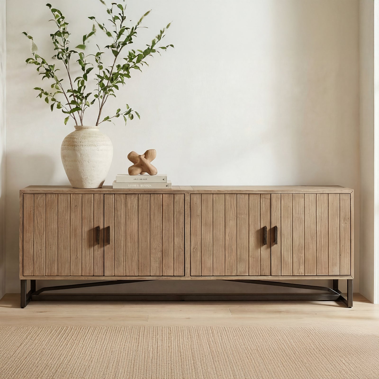 Moe's Home Collection - Sierra Media Unit Natural - FR-1047-23 | American Home Furniture