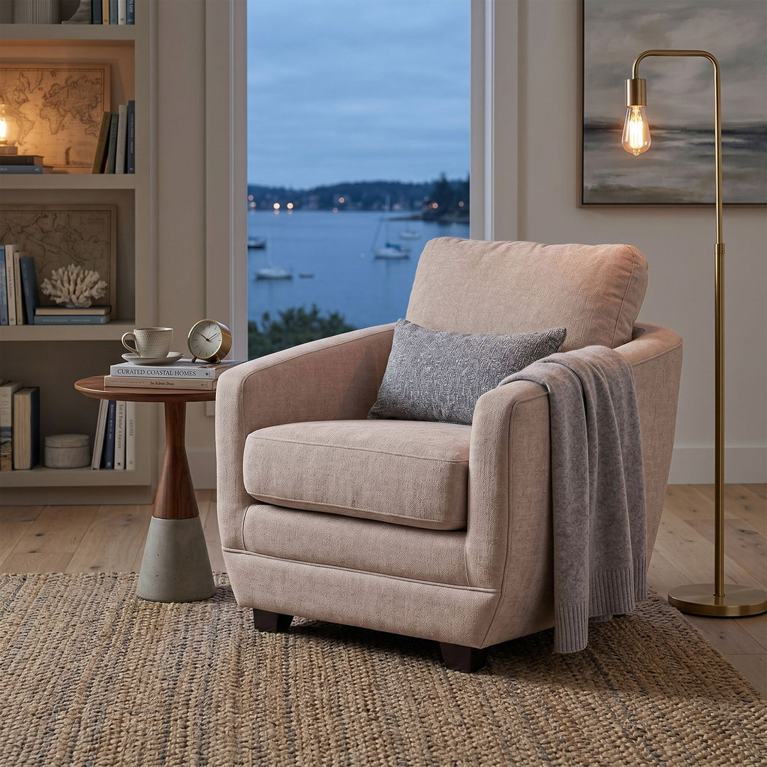 Baltimo Club Chair - Pale Rose (VT)