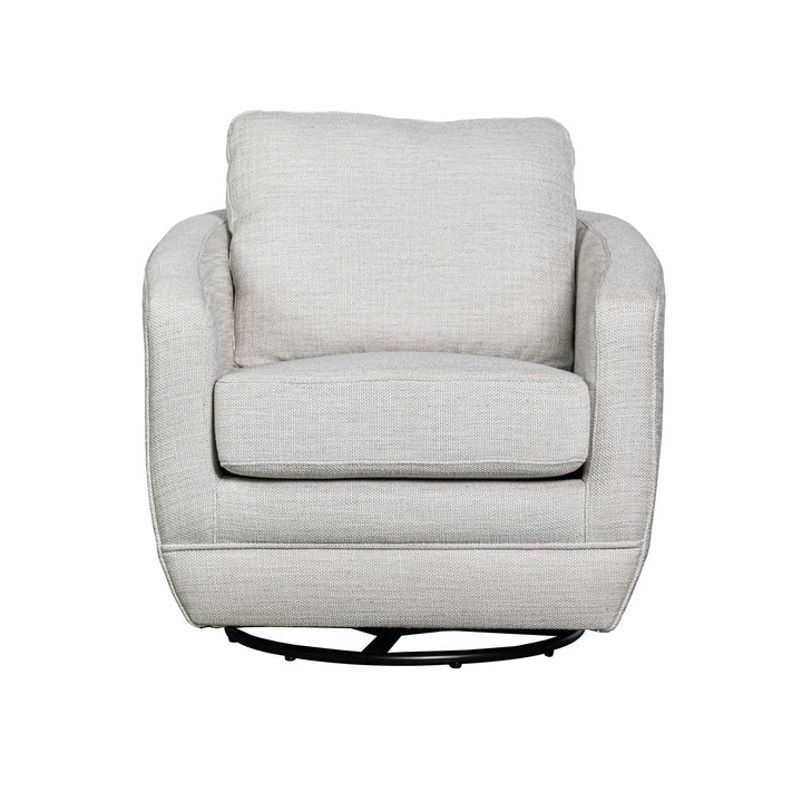 Baltimo Swivel Glider - Woven Alabaster (VT)