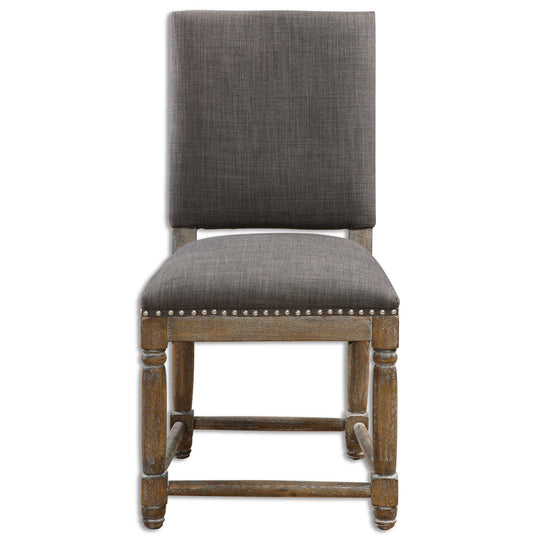 American Home Furniture Uttermost Laurens Gray Accent Chair Set of 2