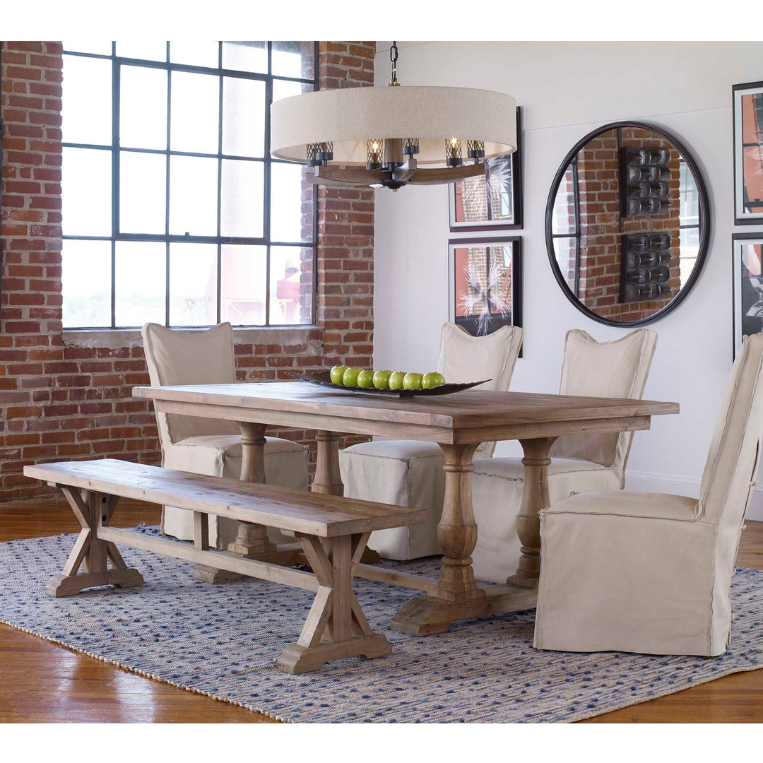 American Home Furniture Uttermost Stratford Salvaged Wood Dining Table