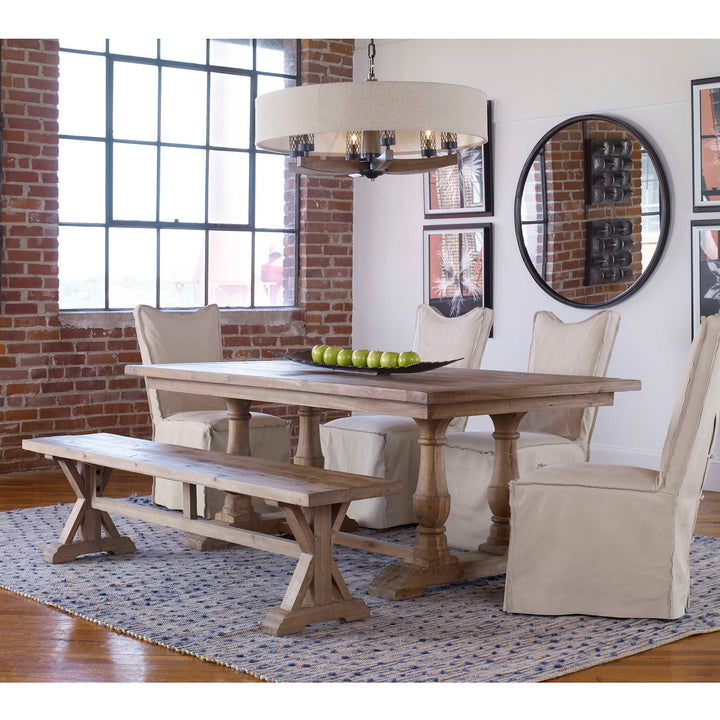 American Home Furniture Uttermost Stratford Salvaged Wood Dining Table