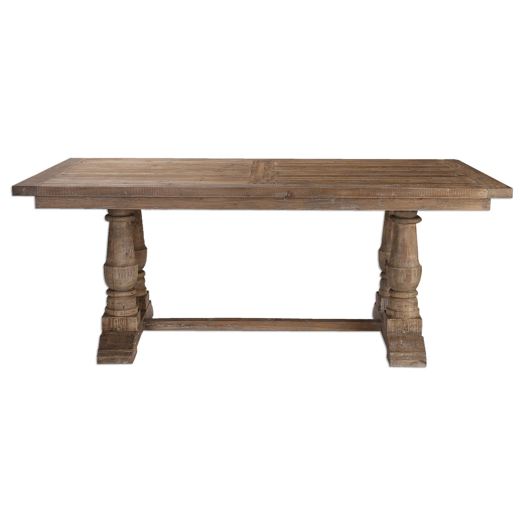 American Home Furniture Uttermost Stratford Salvaged Wood Dining Table