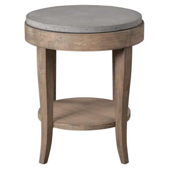 American Home Furniture Uttermost Deka Round Side Table