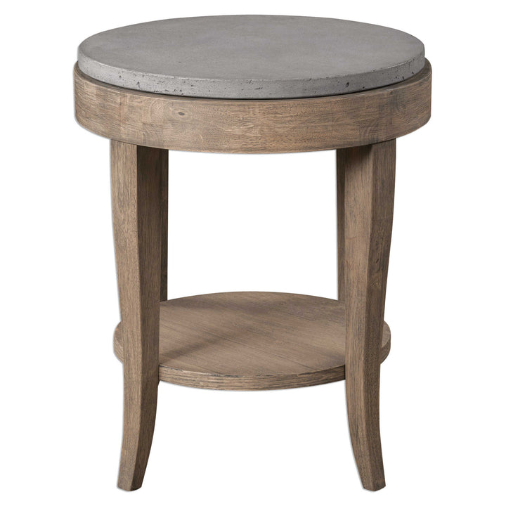 American Home Furniture Uttermost Deka Round Side Table