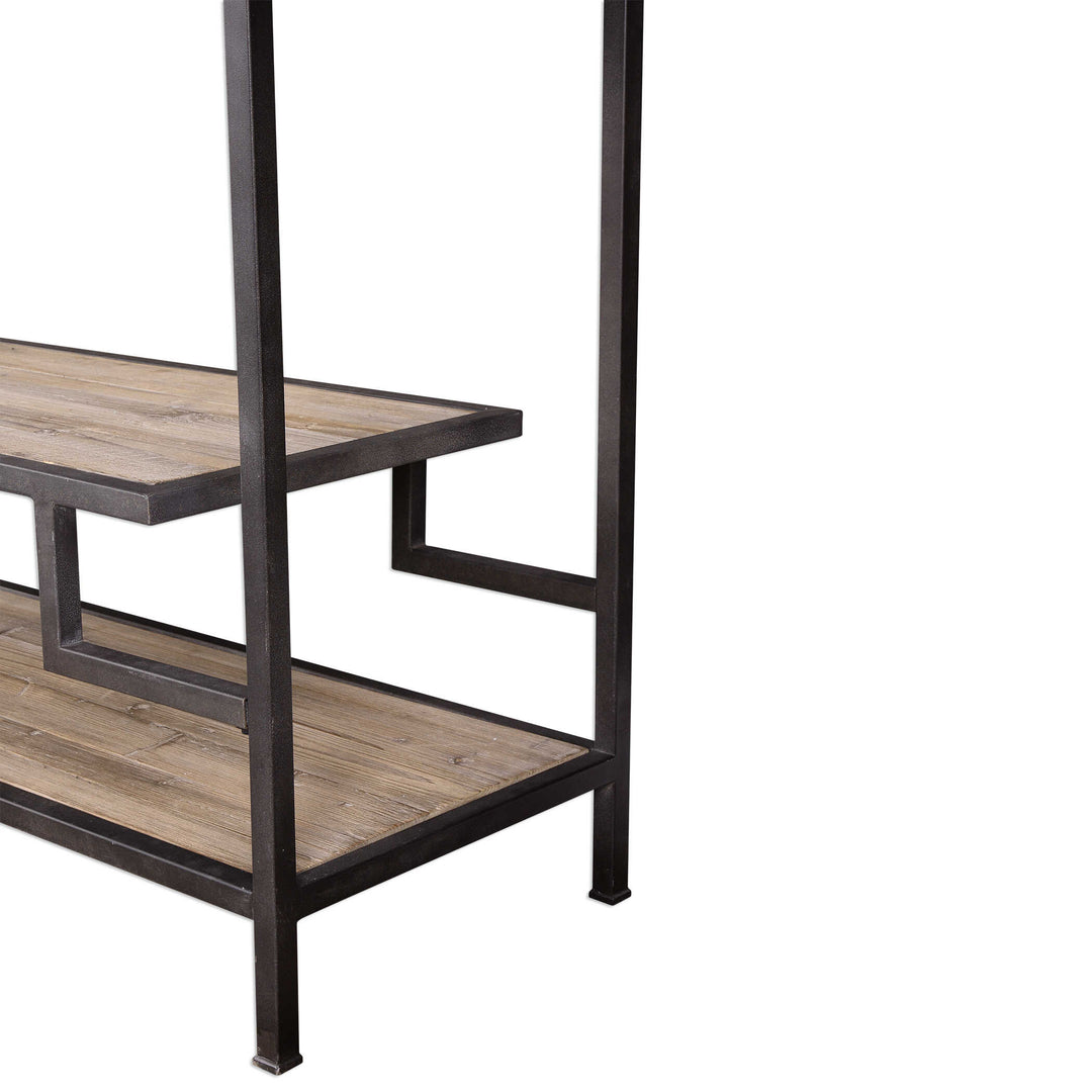 American Home Furniture Uttermost Sherwin Industrial Etagere