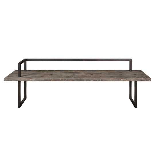 American Home Furniture Uttermost Herbert Reclaimed Wood Bench