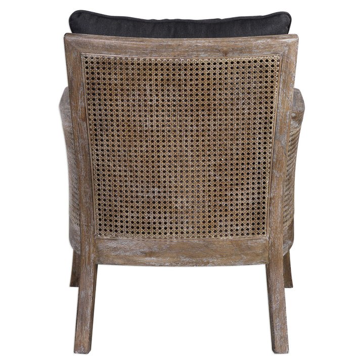 American Home Furniture Uttermost Encore Dark Gray Armchair