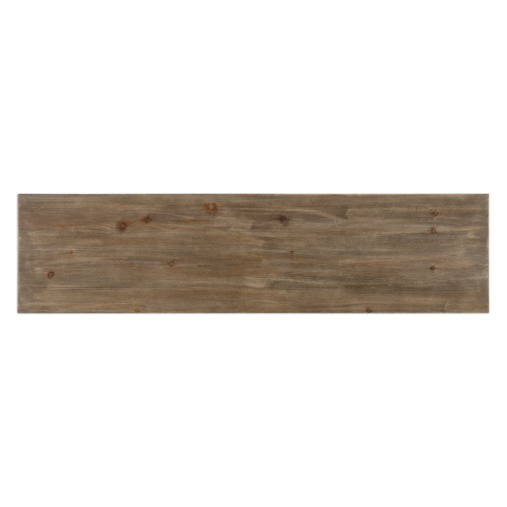 American Home Furniture Uttermost Layton Geometric Console Cabinet