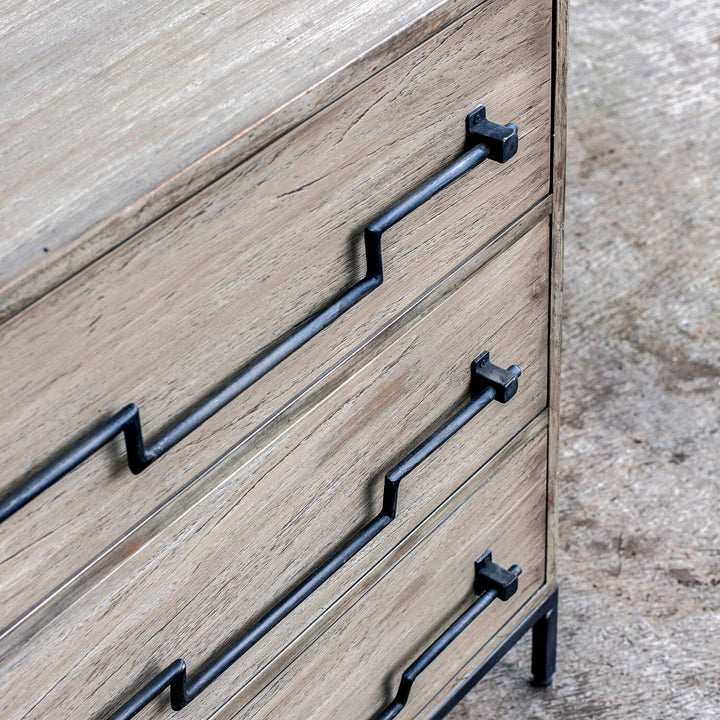 American Home Furniture Uttermost Jory Aged Ivory Accent Drawers