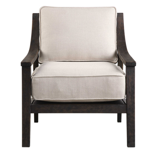 American Home Furniture Uttermost Lyle Beige Accent Chair