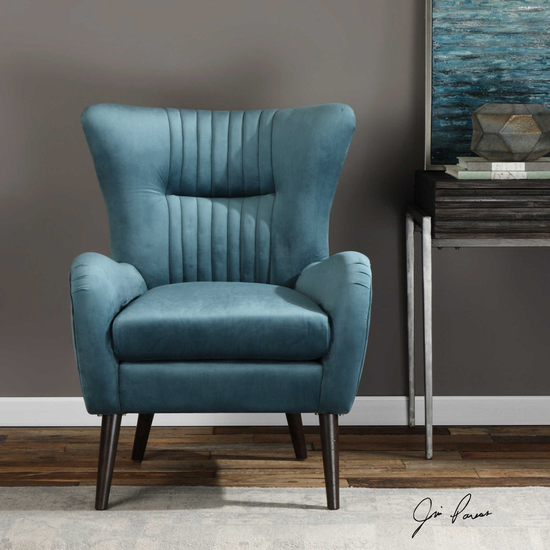 American Home Furniture Uttermost Dax Mid-Century Accent Chair